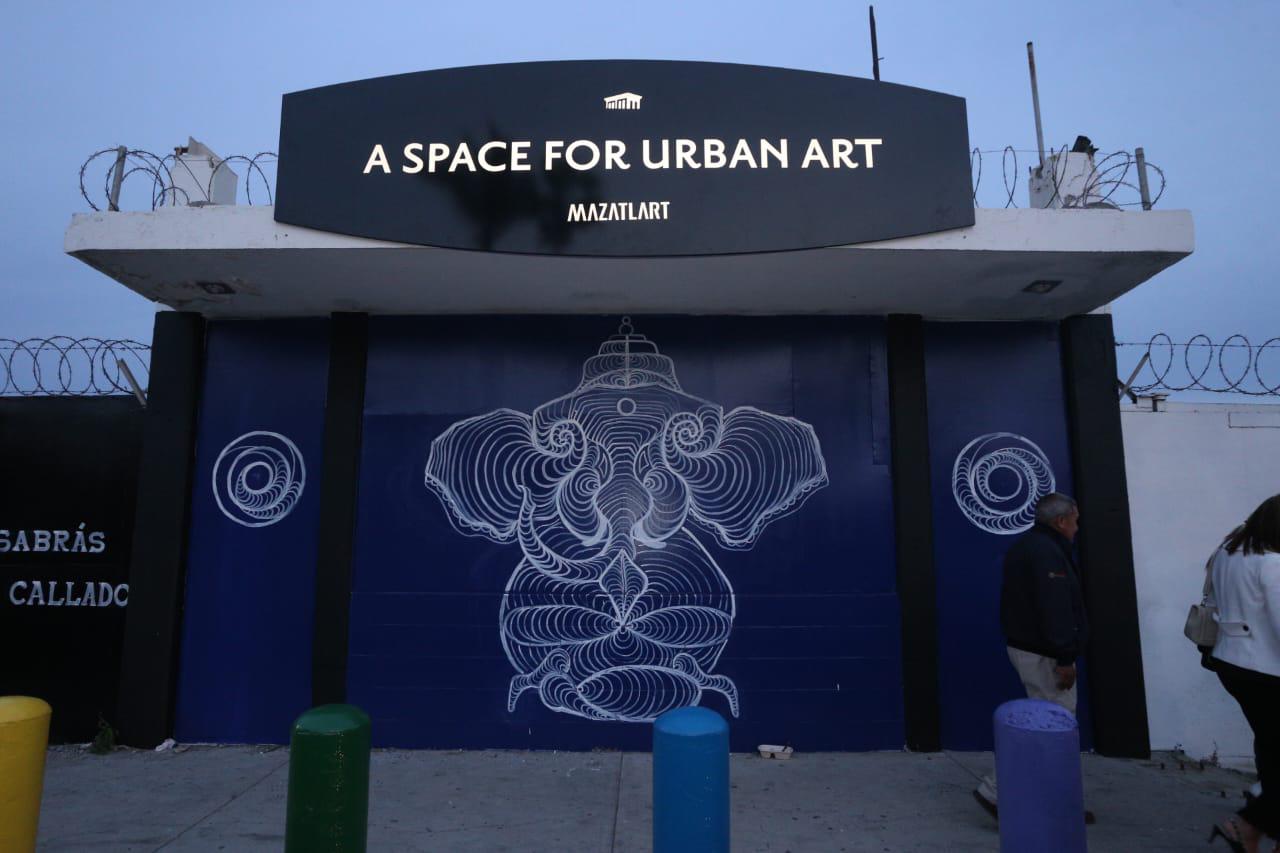 $!El Arte Urbano llega a la barda del Muelle Fiscal, en Mazatlán