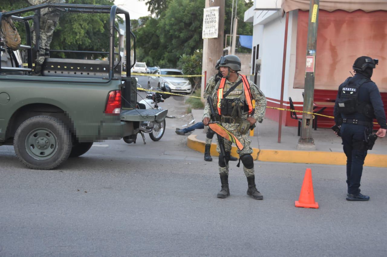 $!Atracan a balazos a joven en la colonia Nueva Galicia en Culiacán