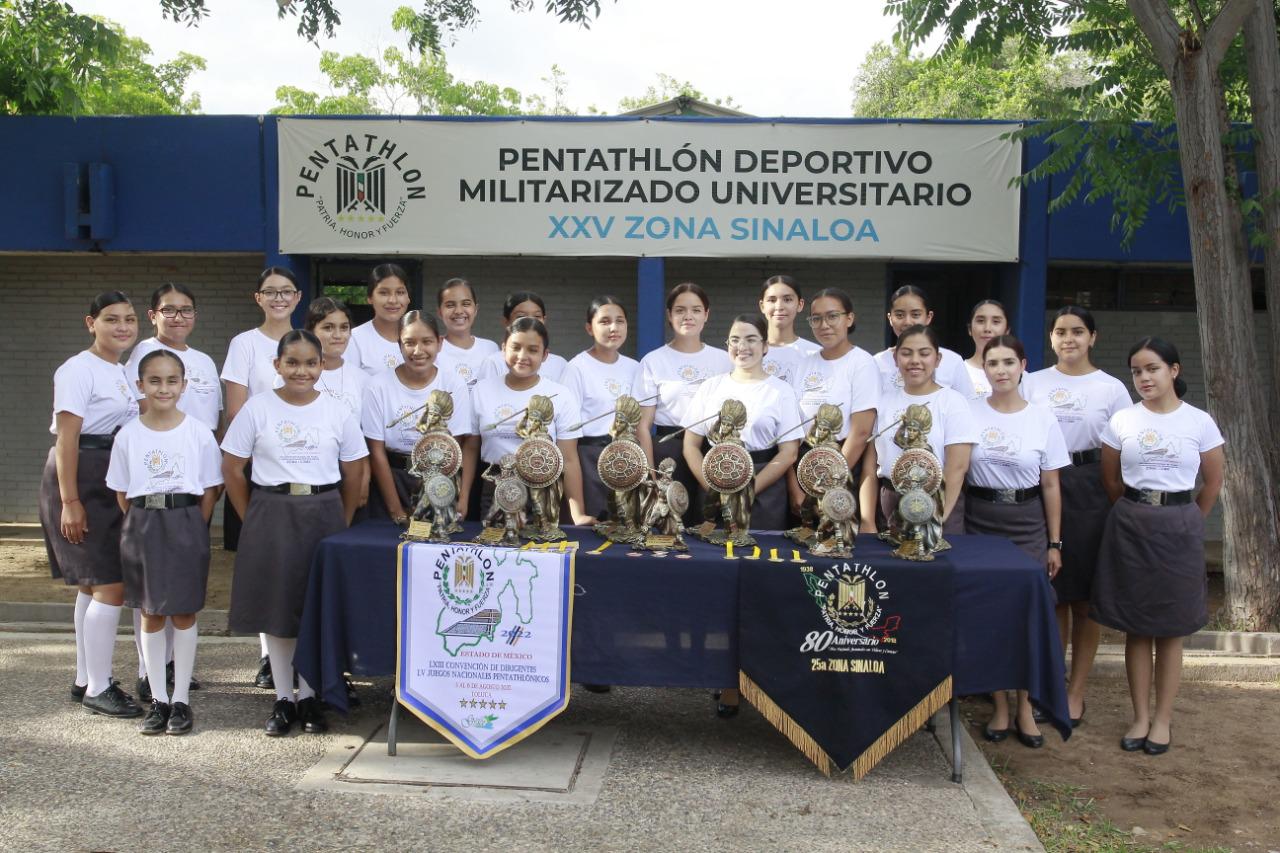 $!Destaca Pentathlón 25 Zona Sinaloa en el Nacional de Toluca