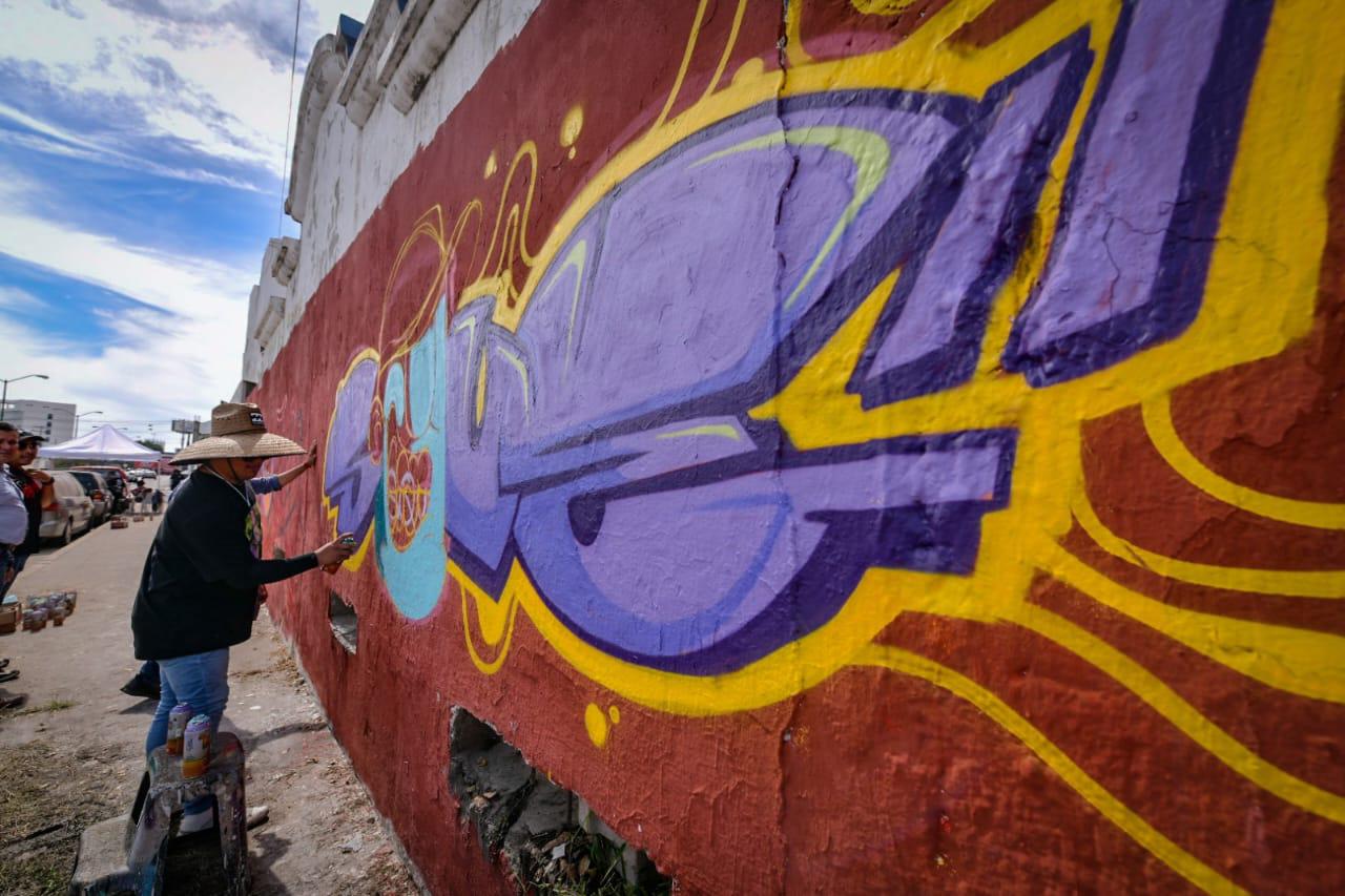 $!Exhiben artistas sus obras en festival de grafiti en Mazatlán