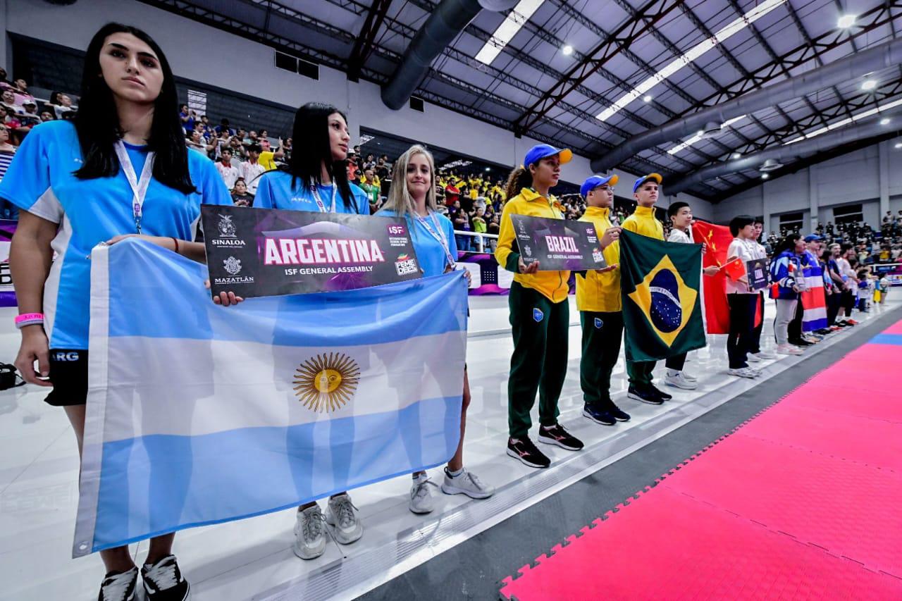 $!Inauguran en Mazatlán Campeonato Mundial Estudiantil de Taekwondo