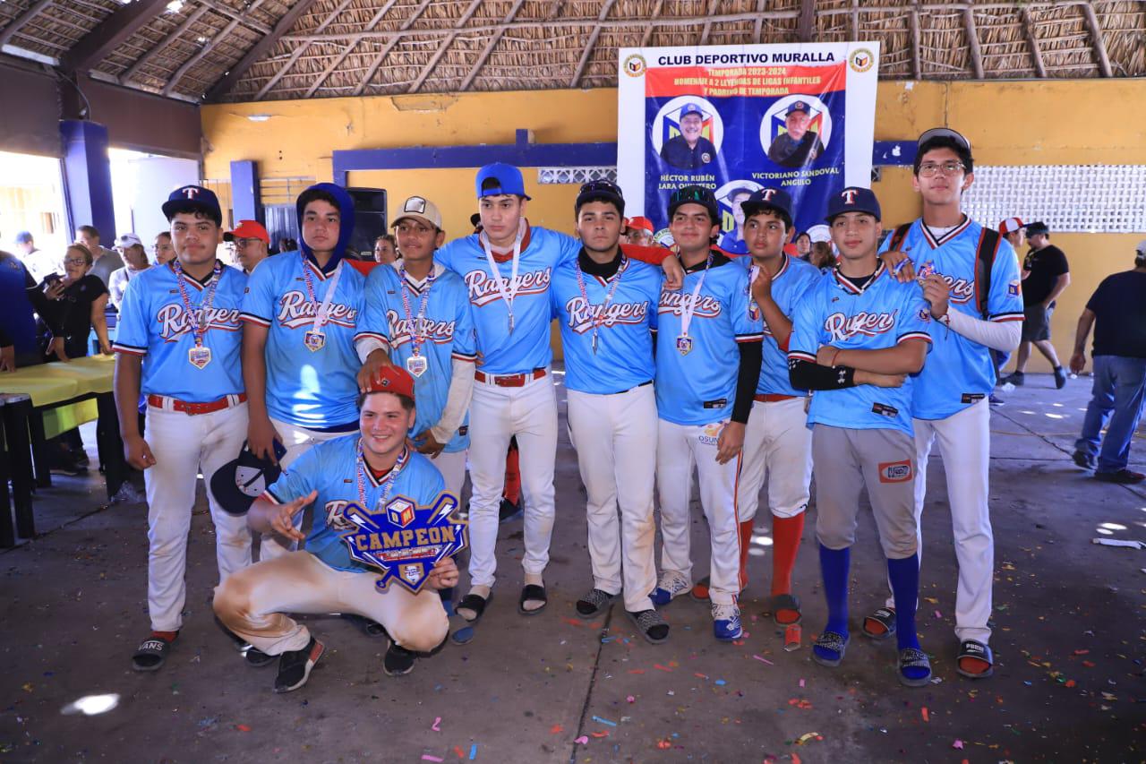 $!Premian a lo mejor del beisbol Infantil y Juvenil del Muralla