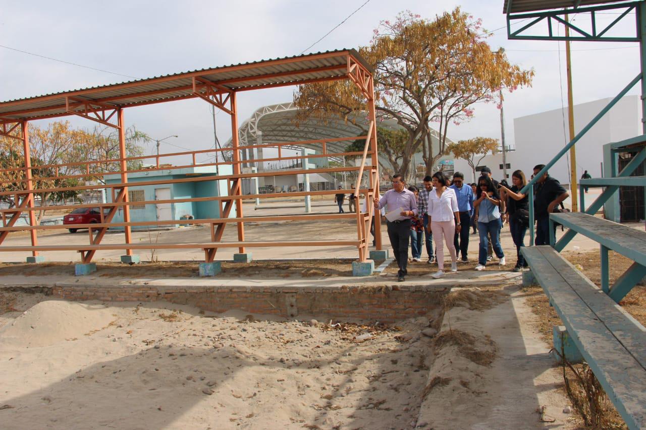 $!Rehabilitarán Unidad Deportiva Sahop, en Mazatlán