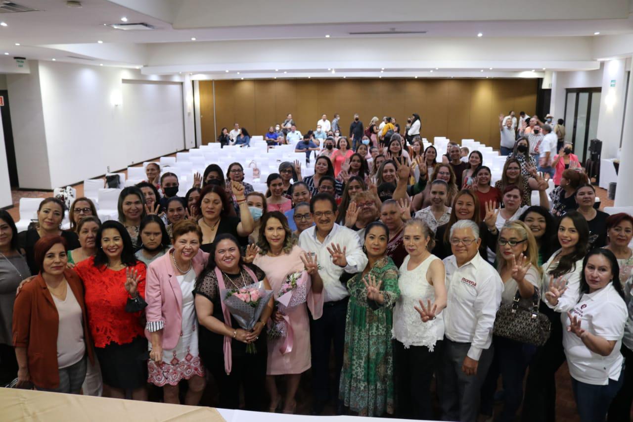 $!Morena Sinaloa presenta libro ‘Los desafíos de las mujeres en el servicio público’