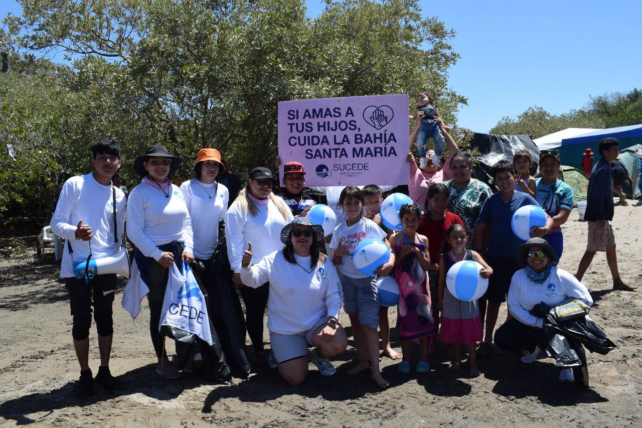 $!Realiza SUCEDE jornada de sensibilización para el cuidado de las islas de la bahía Santa María