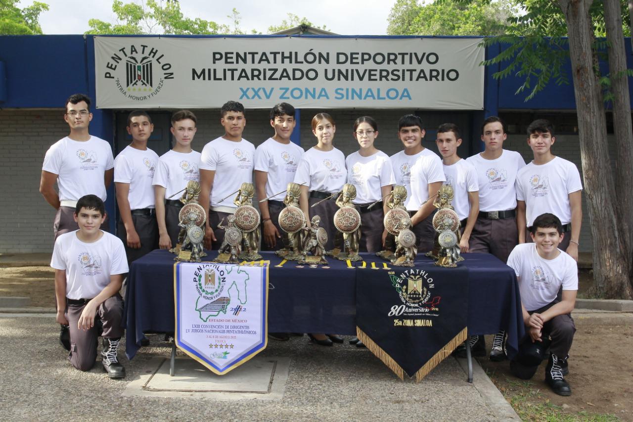 $!Destaca Pentathlón 25 Zona Sinaloa en el Nacional de Toluca