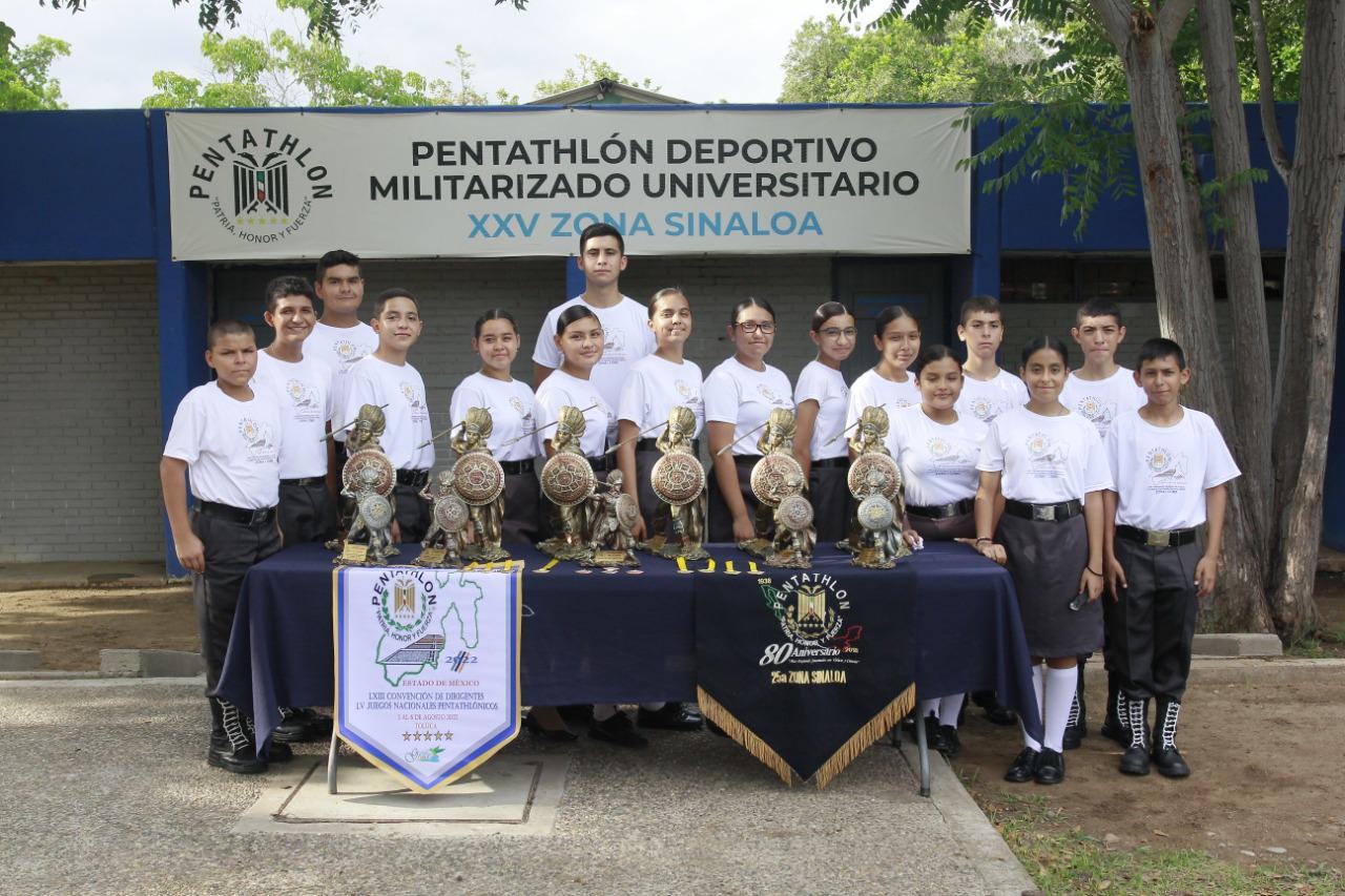 $!Destaca Pentathlón 25 Zona Sinaloa en el Nacional de Toluca