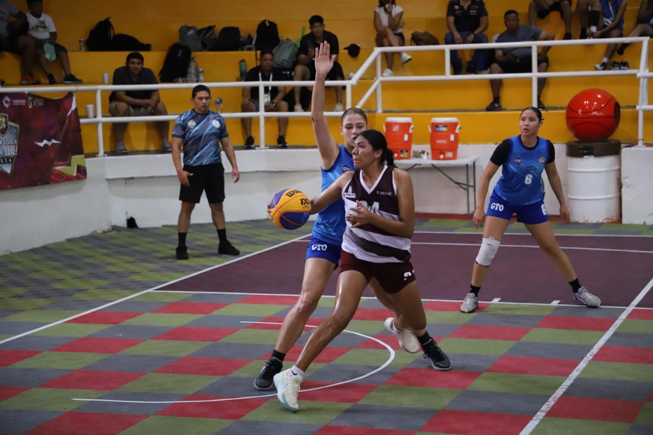 $!Mal día para Sinaloa en basquetbol 3X3 de los Nacionales Conade