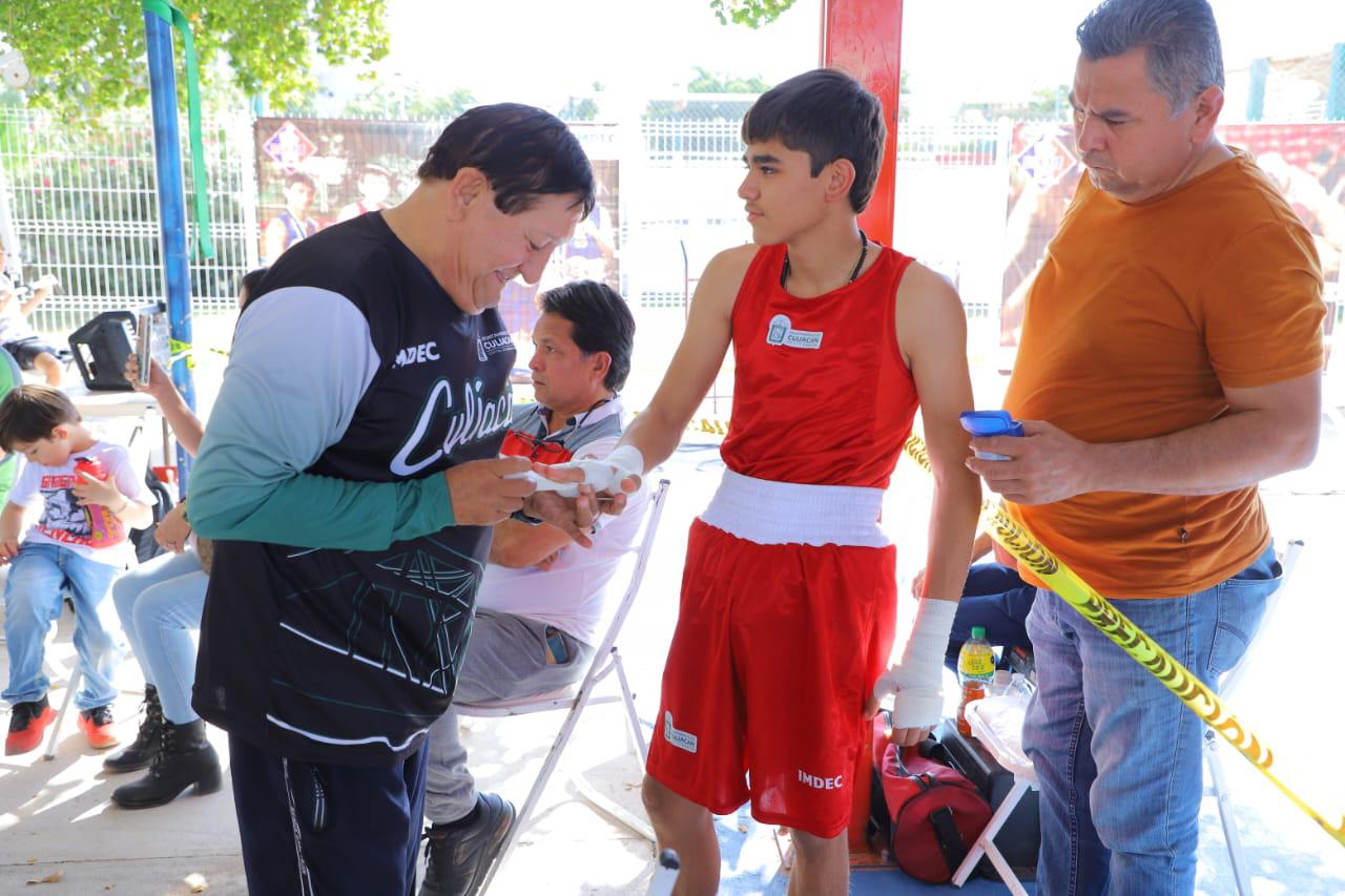 $!Logra Culiacán 11 pases a Estatal de boxeo