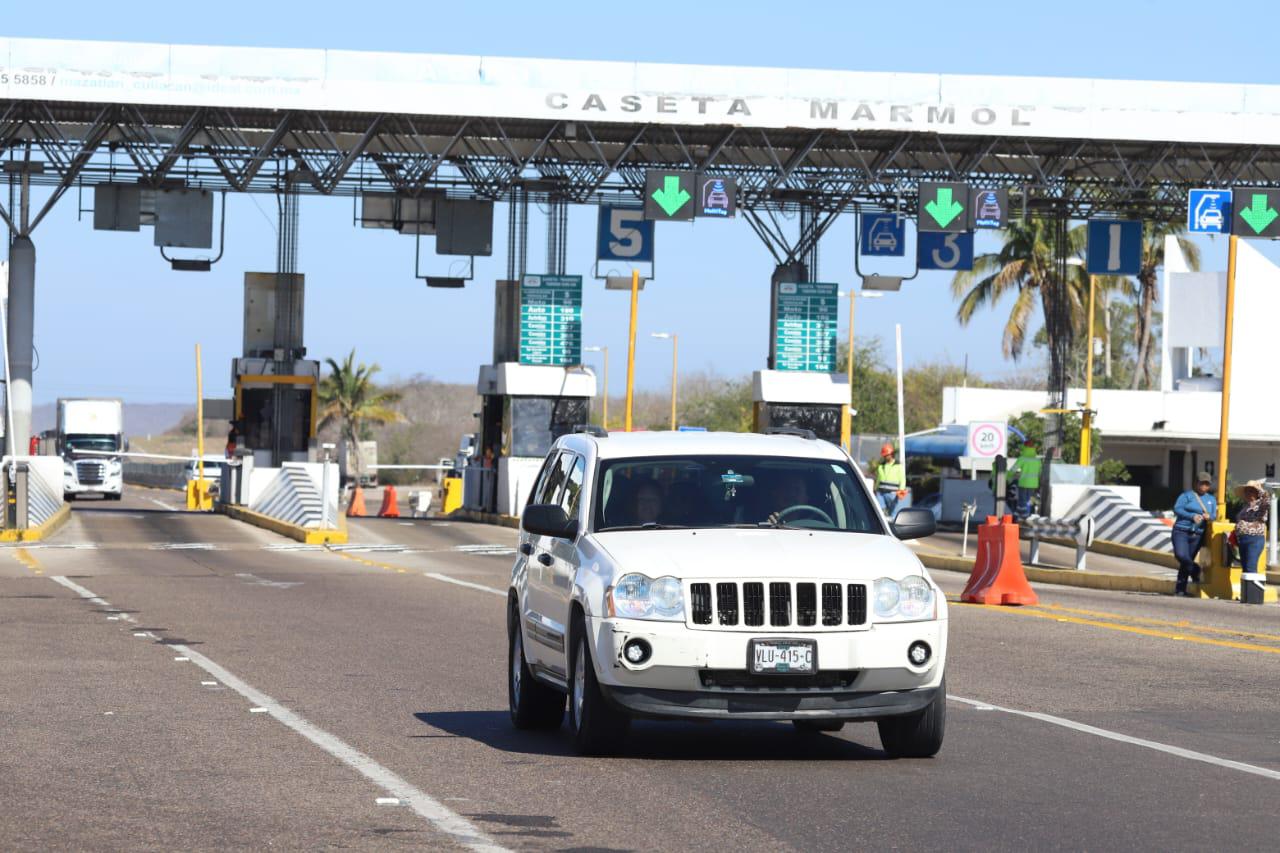 $!Reporta Guardia Nacional tráfico vehicular tranquilo en Autopista Mazatlán-Culiacán