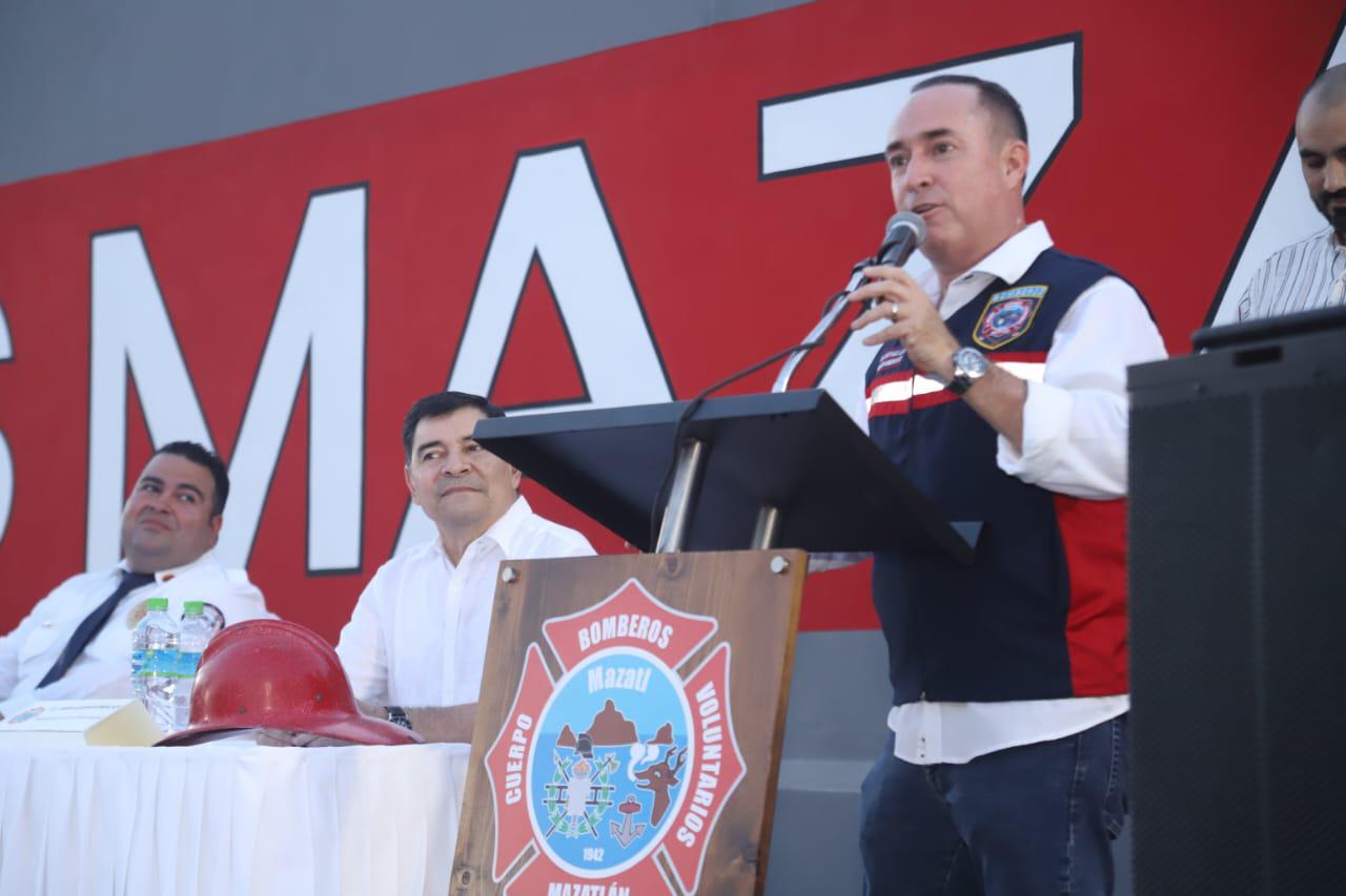 $!Inauguran nueva Estación de Bomberos en Mazatlán