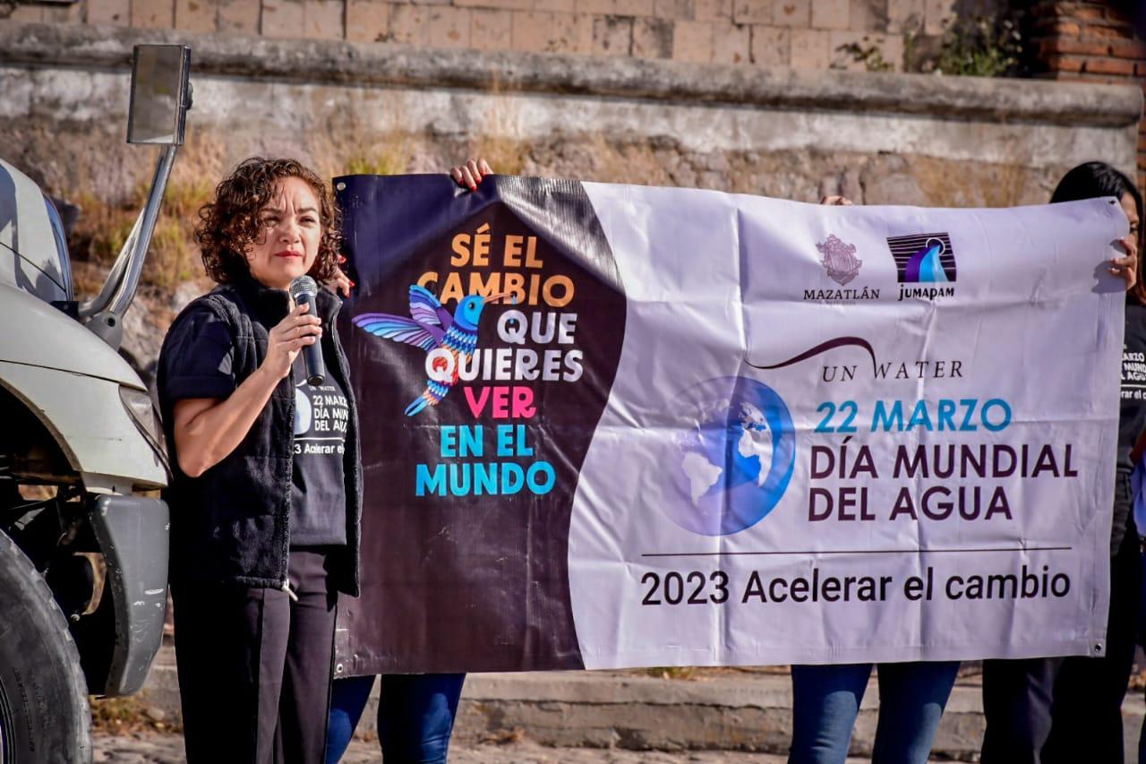 $!Inicia en Mazatlán la reutilización del agua para riego de áreas verdes