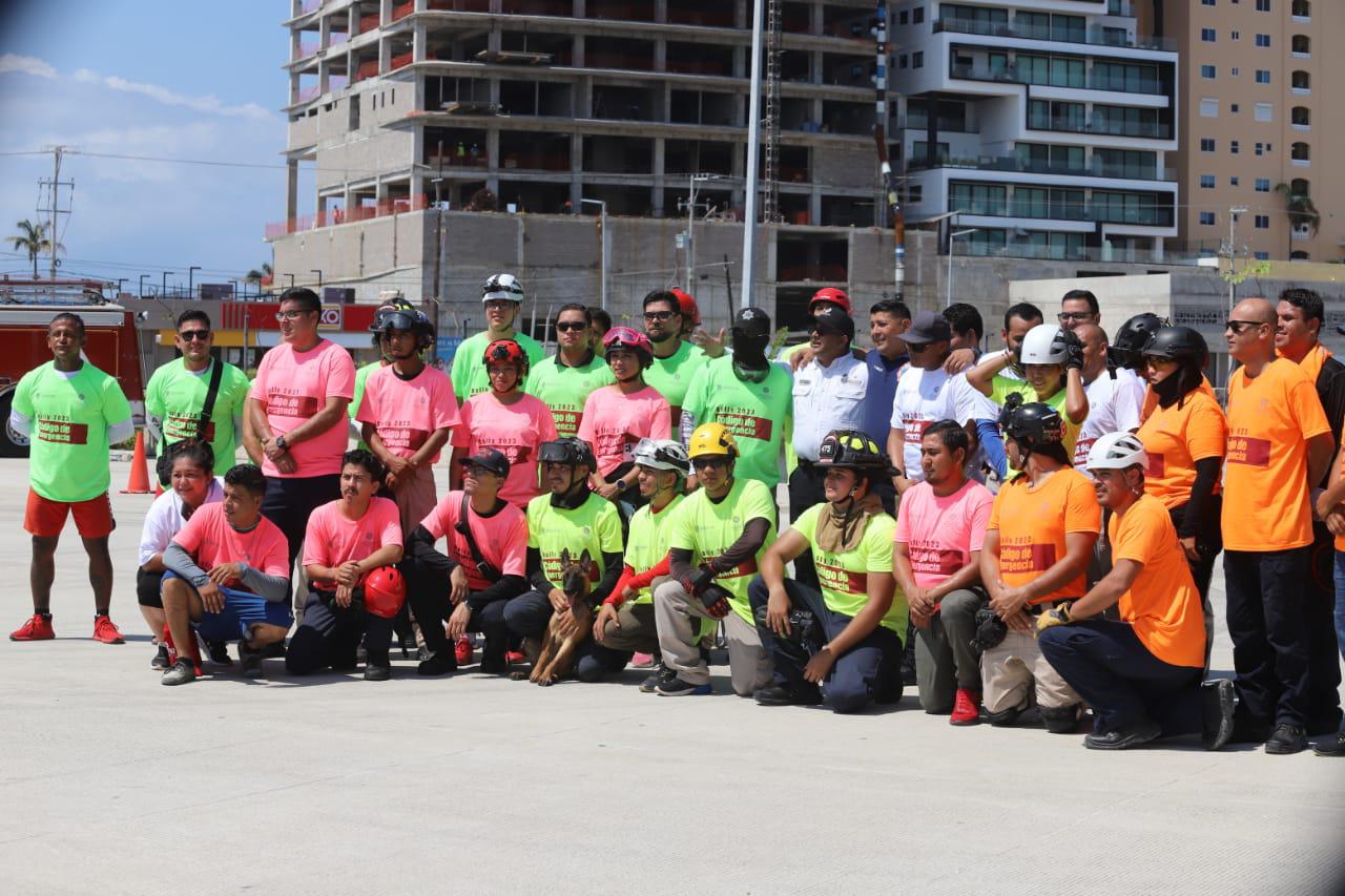 $!Participan 50 rescatistas de Mazatlán en primer rally Código de Emergencia