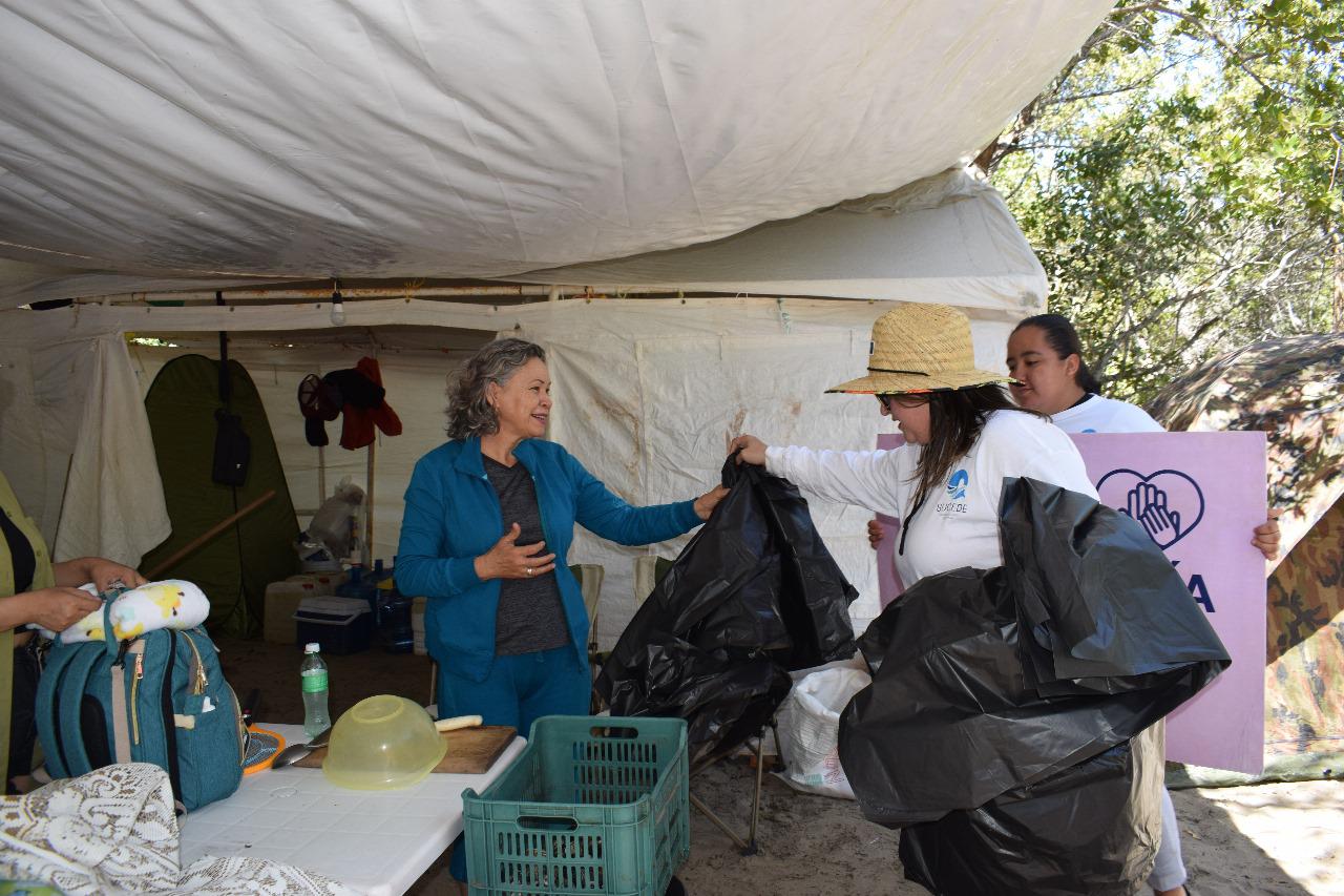 $!Realiza SUCEDE jornada de sensibilización para el cuidado de las islas de la bahía Santa María