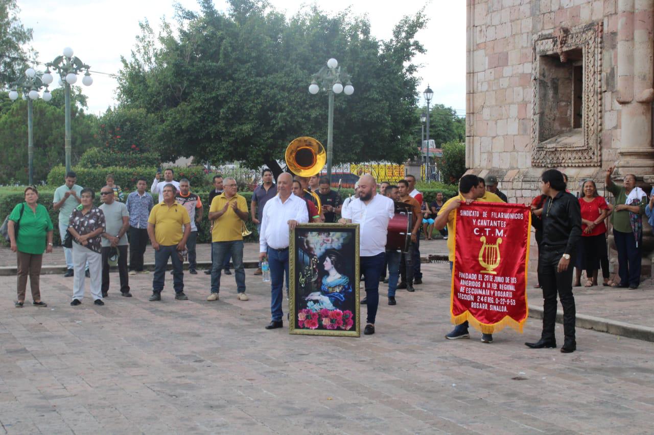 $!Músicos honran a su patrona la virgen Santa Cecilia, en Rosario