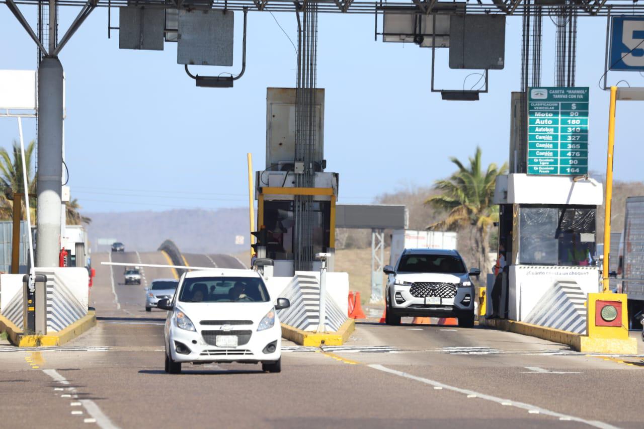 $!Reporta Guardia Nacional tráfico vehicular tranquilo en Autopista Mazatlán-Culiacán