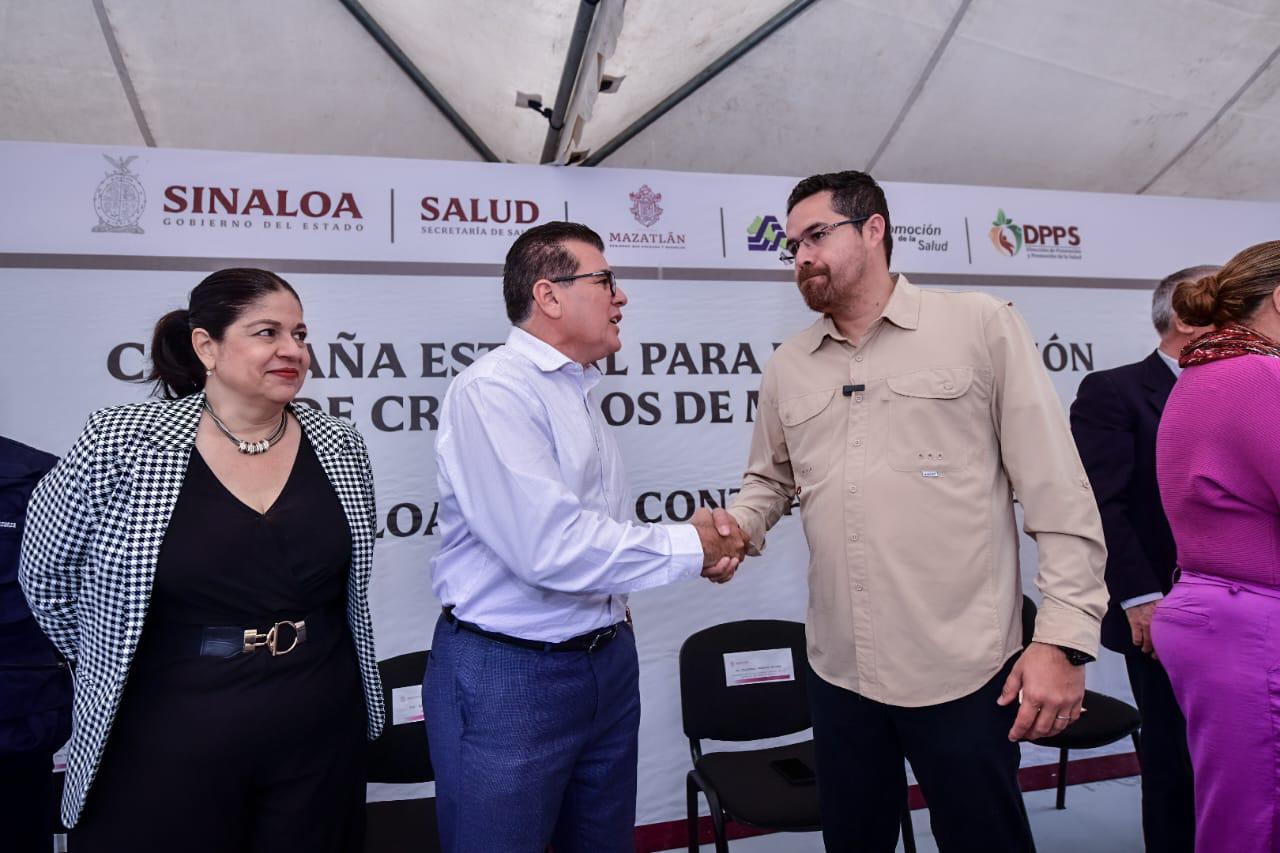 $!Inicia en Mazatlán la Campaña Estatal para la eliminación de criaderos del mosquito