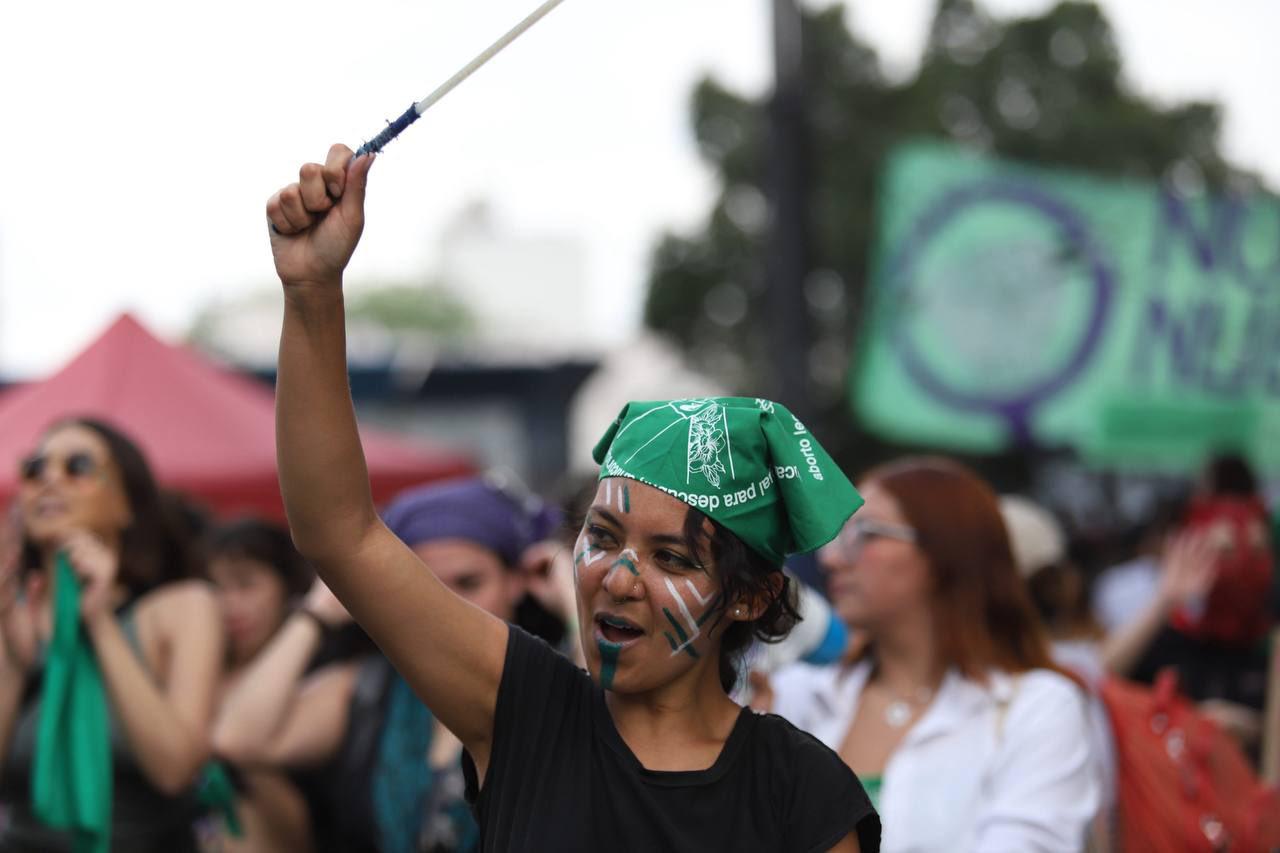 $!Mujeres insisten en las calles en que el derecho a decidir sea para todas