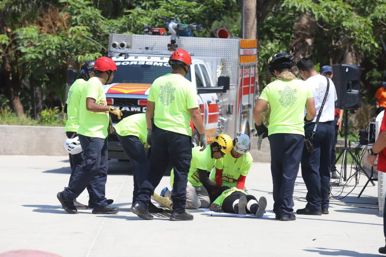 $!Participan 50 rescatistas de Mazatlán en primer rally Código de Emergencia