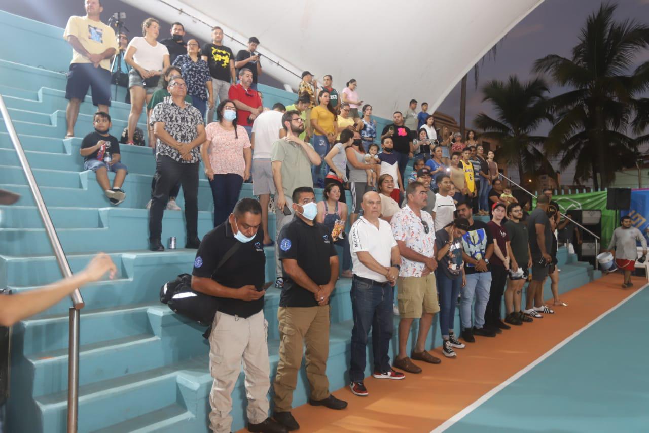 $!Delfines de Mazatlán inaugura en casa temporada 2022 del Cibapac