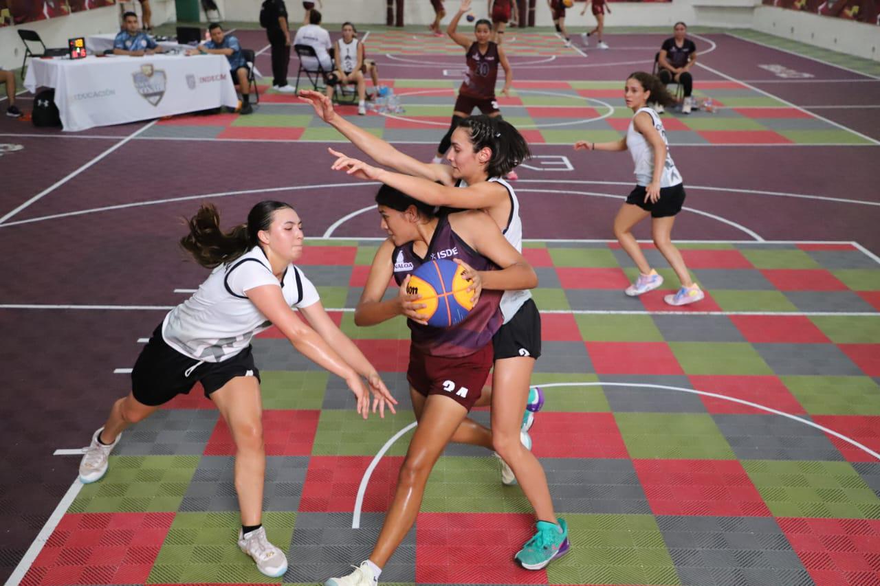 $!Mal día para Sinaloa en basquetbol 3X3 de los Nacionales Conade