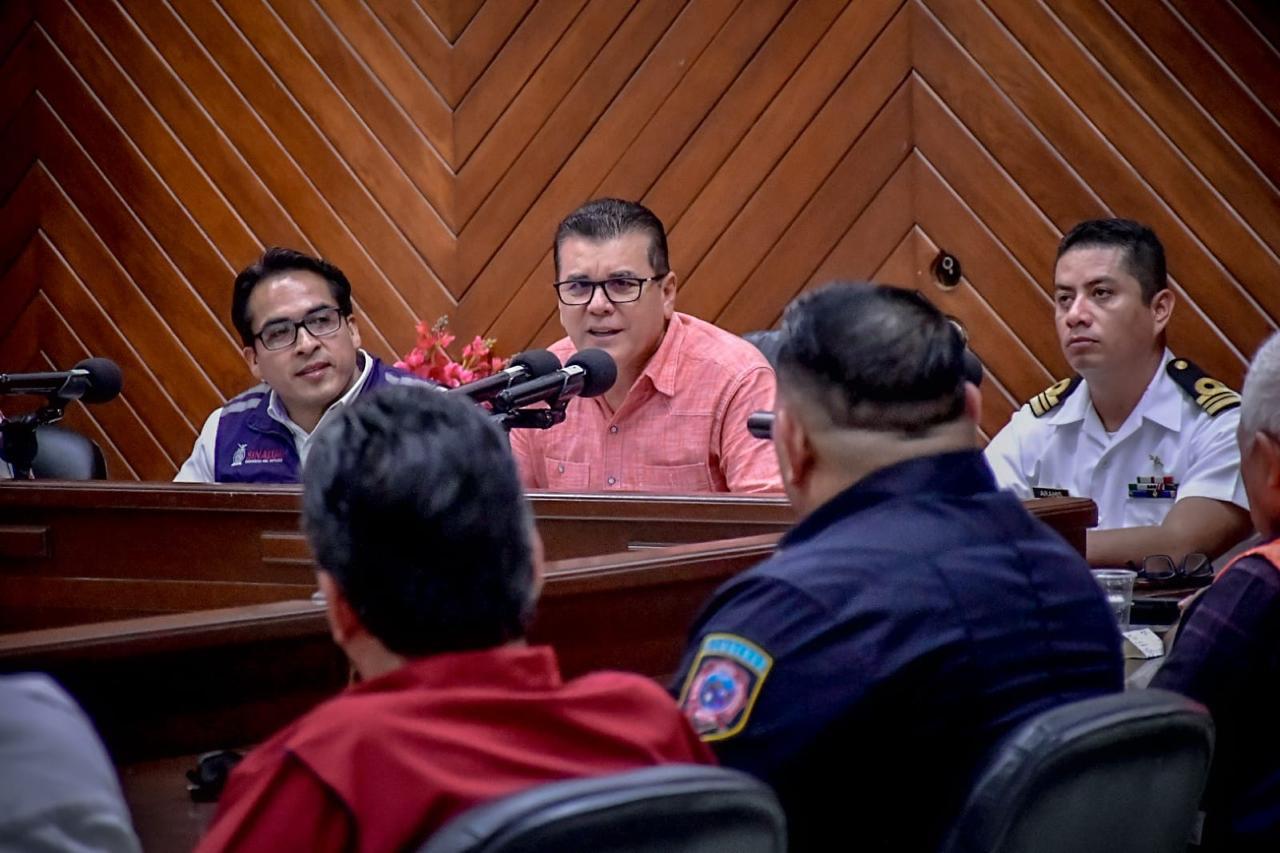 $!Se declaran listos para actuar ante la temporada de lluvias y huracanes en Mazatlán