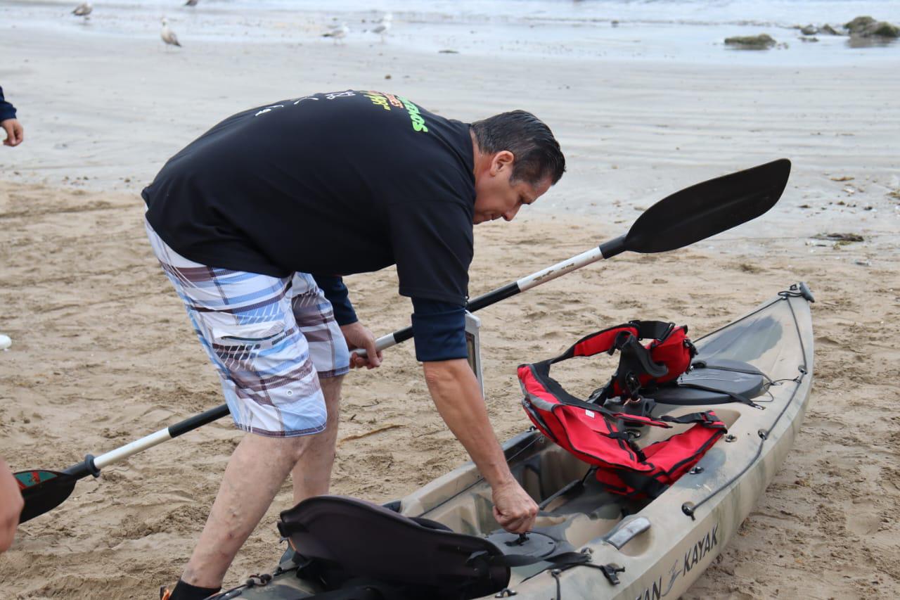 $!Arranca la Semana del Kayak con travesía a Isla Venados