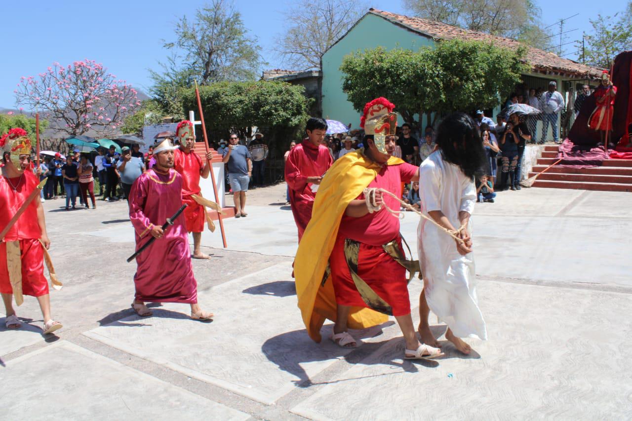 $!Se cumplen 322 años del tradicional Viacrucis de la comunidad indígena de Matatán