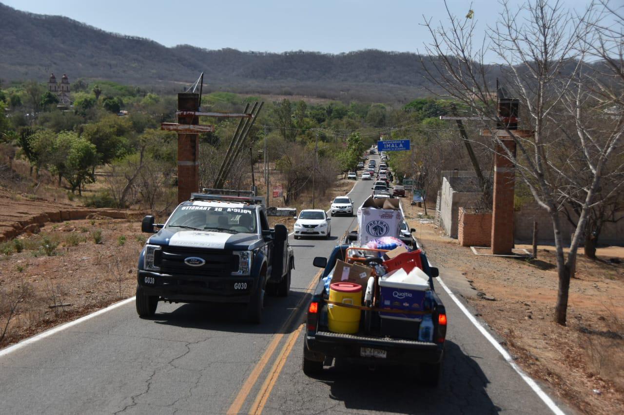 $!Sufre carretera Culiacán-Imala estragos del Festival del Globo