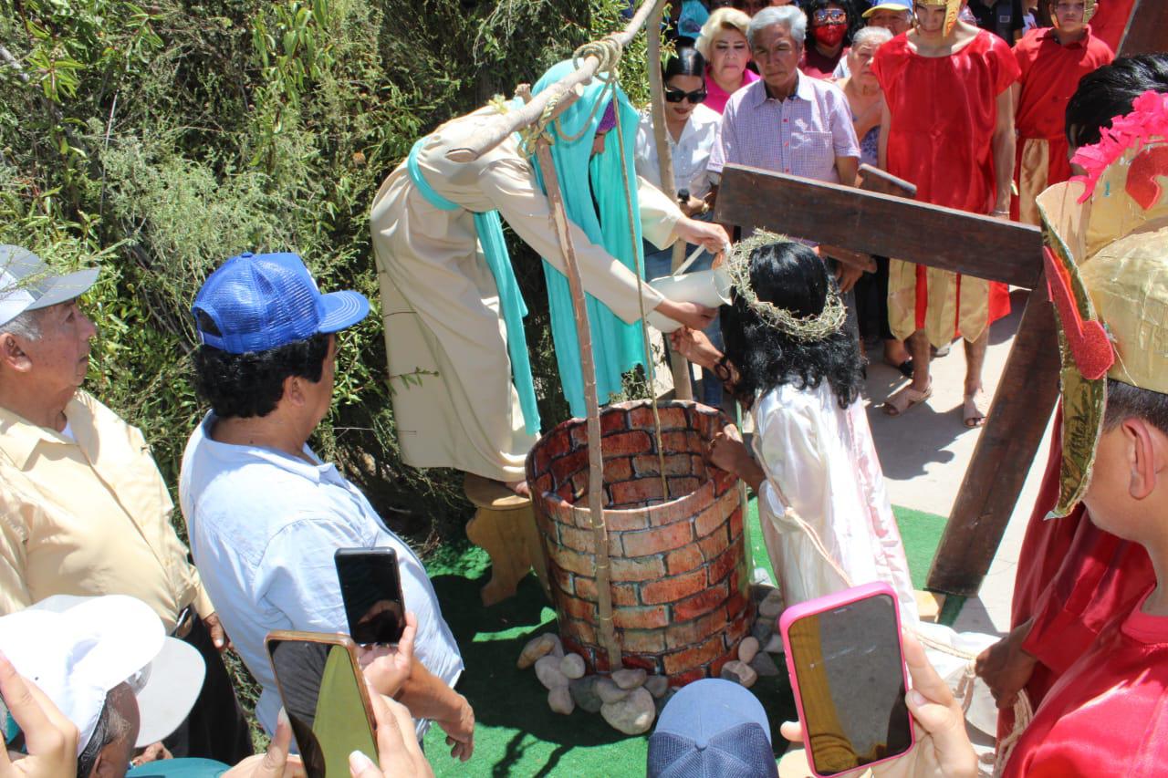 $!Se cumplen 322 años del tradicional Viacrucis de la comunidad indígena de Matatán