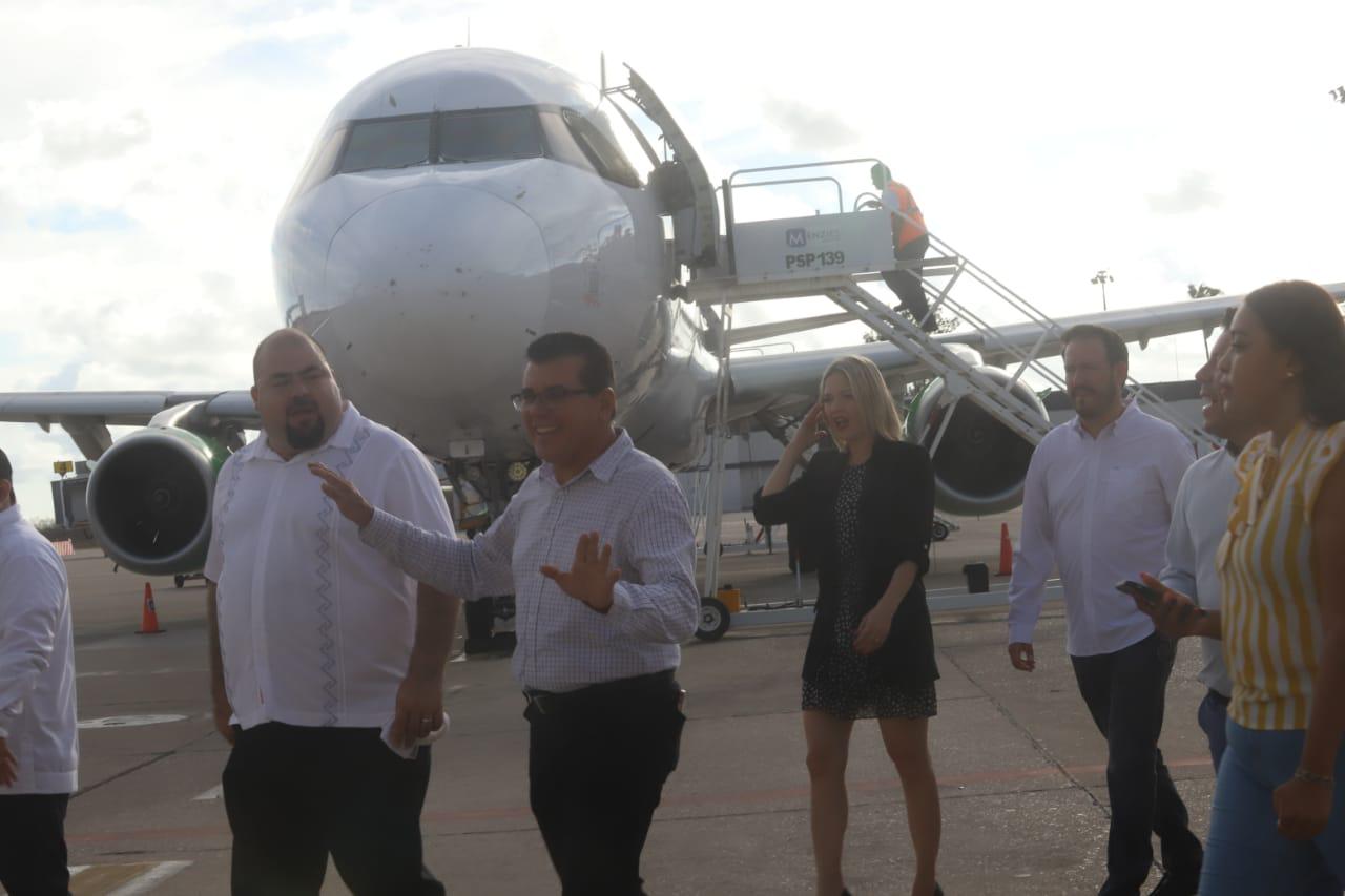 $!Inauguran vuelo Ciudad Juárez-Mazatlán