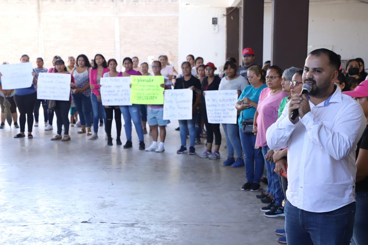 $!Piden en Villa Unión que agilicen obra en primaria Sixto Osuna