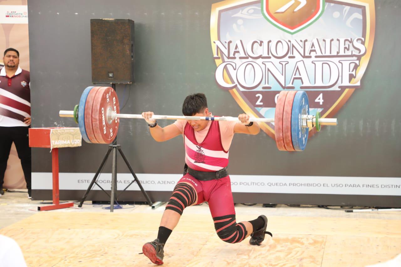 $!Cierra pesas con cuatro medallas para Sinaloa en Juegos Conade