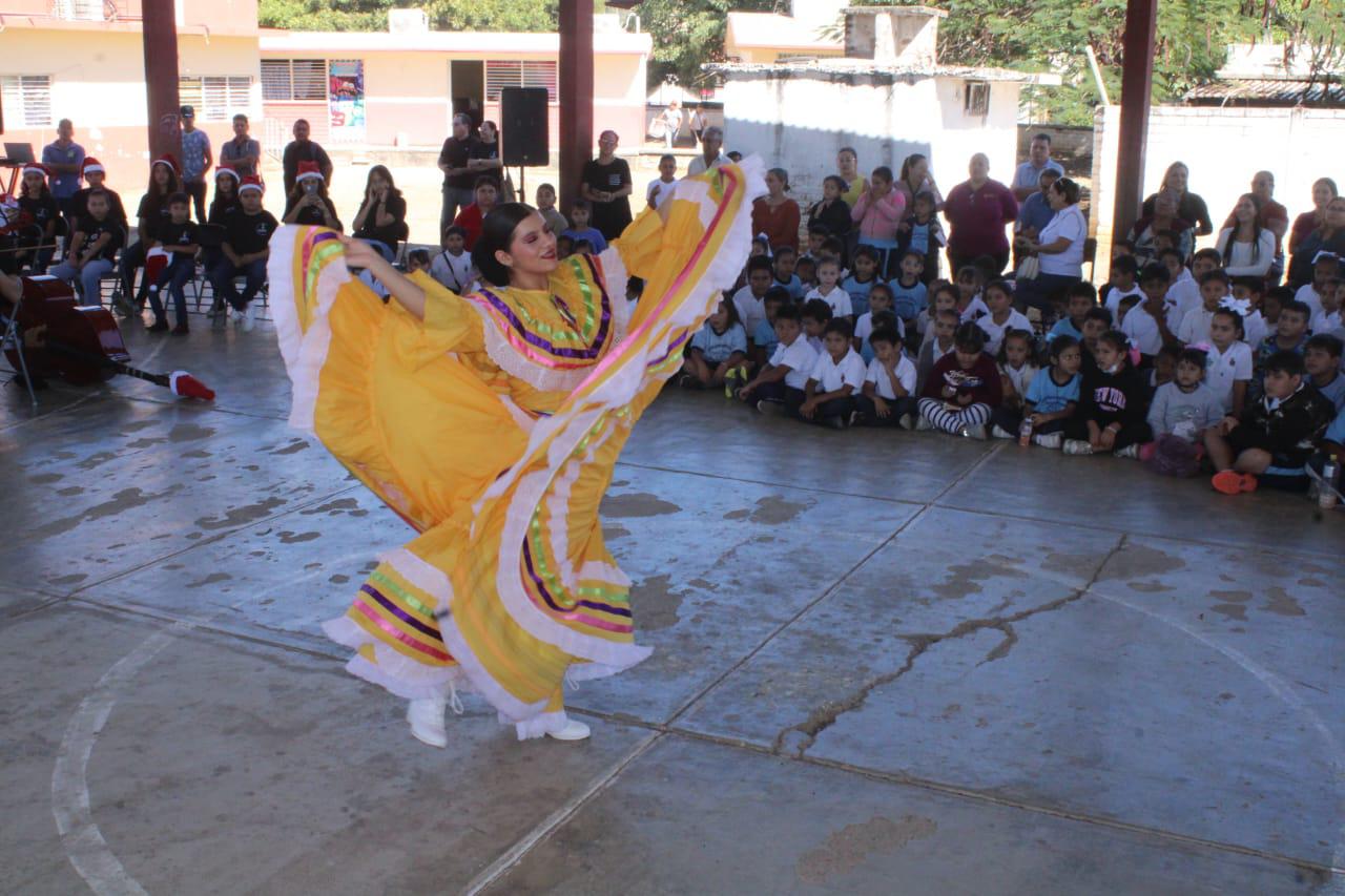 $!Casa de la Cultura en Rosario arranca Jornada Cultural en la primaria Niños Héroes