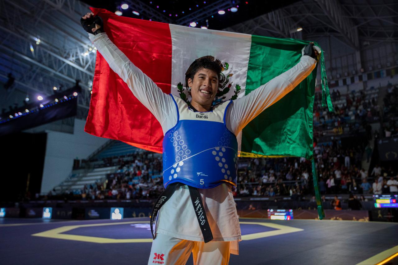 $!Carlos Sansores da a México su tercer oro en Mundial de Taekwondo