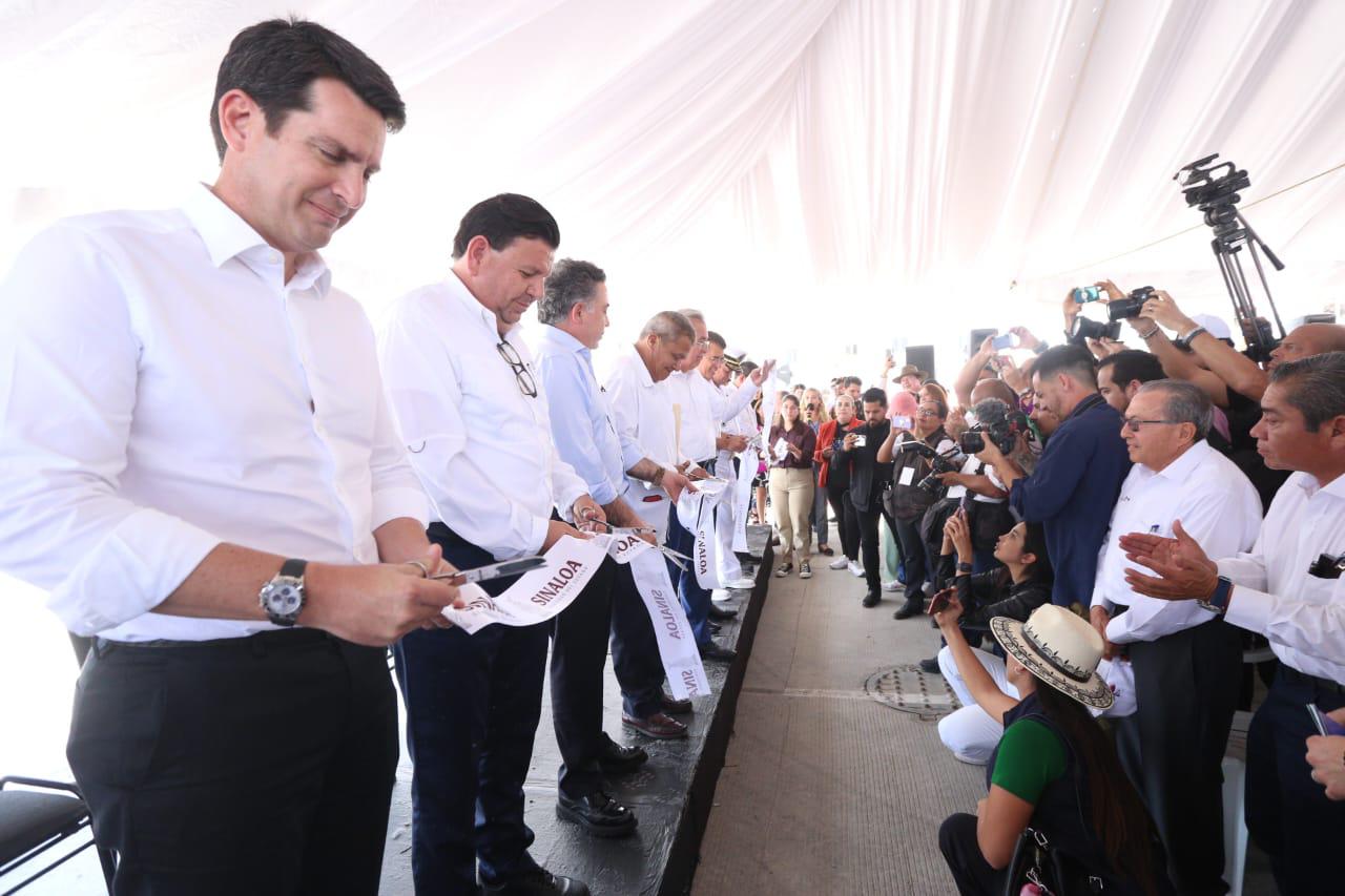 $!Al fin inauguran avenida que agilizará tránsito en la Marina