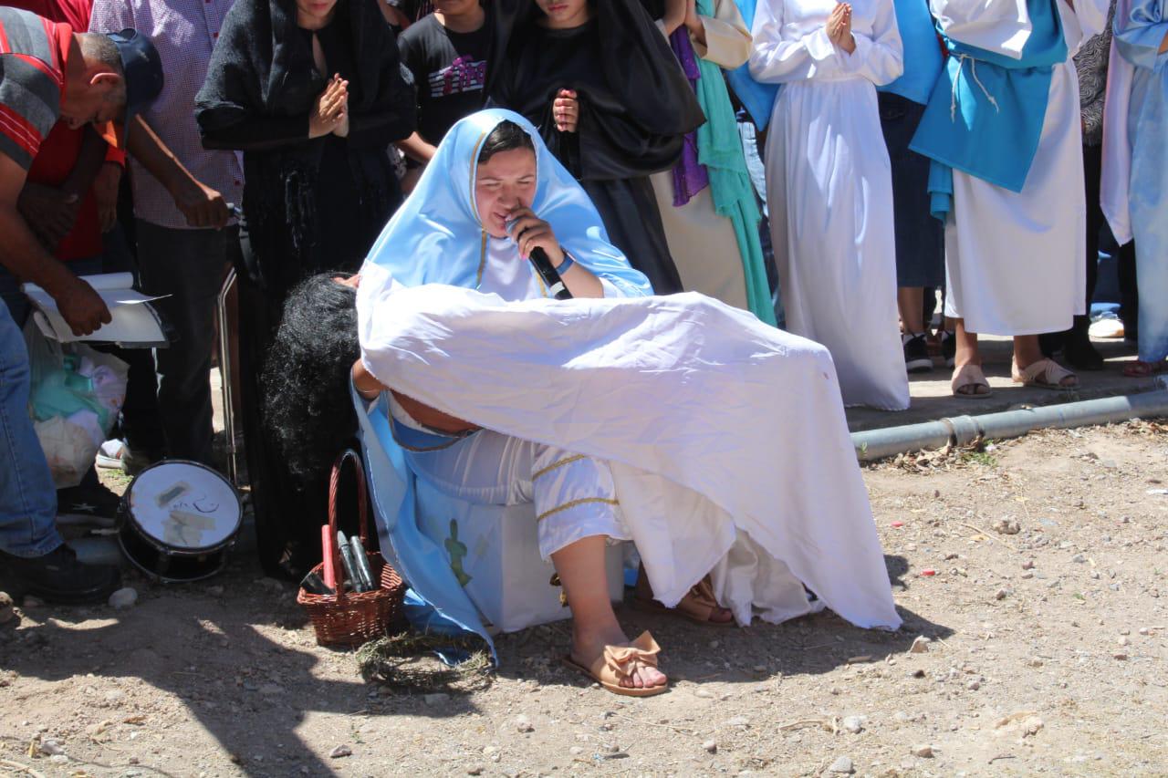 $!Se cumplen 322 años del tradicional Viacrucis de la comunidad indígena de Matatán