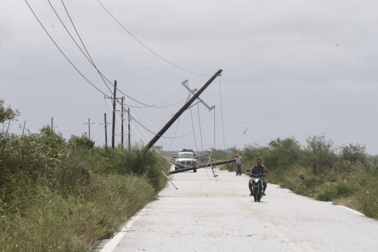 $!Paso del huracán Orlene deja daños en poblados de Rosario