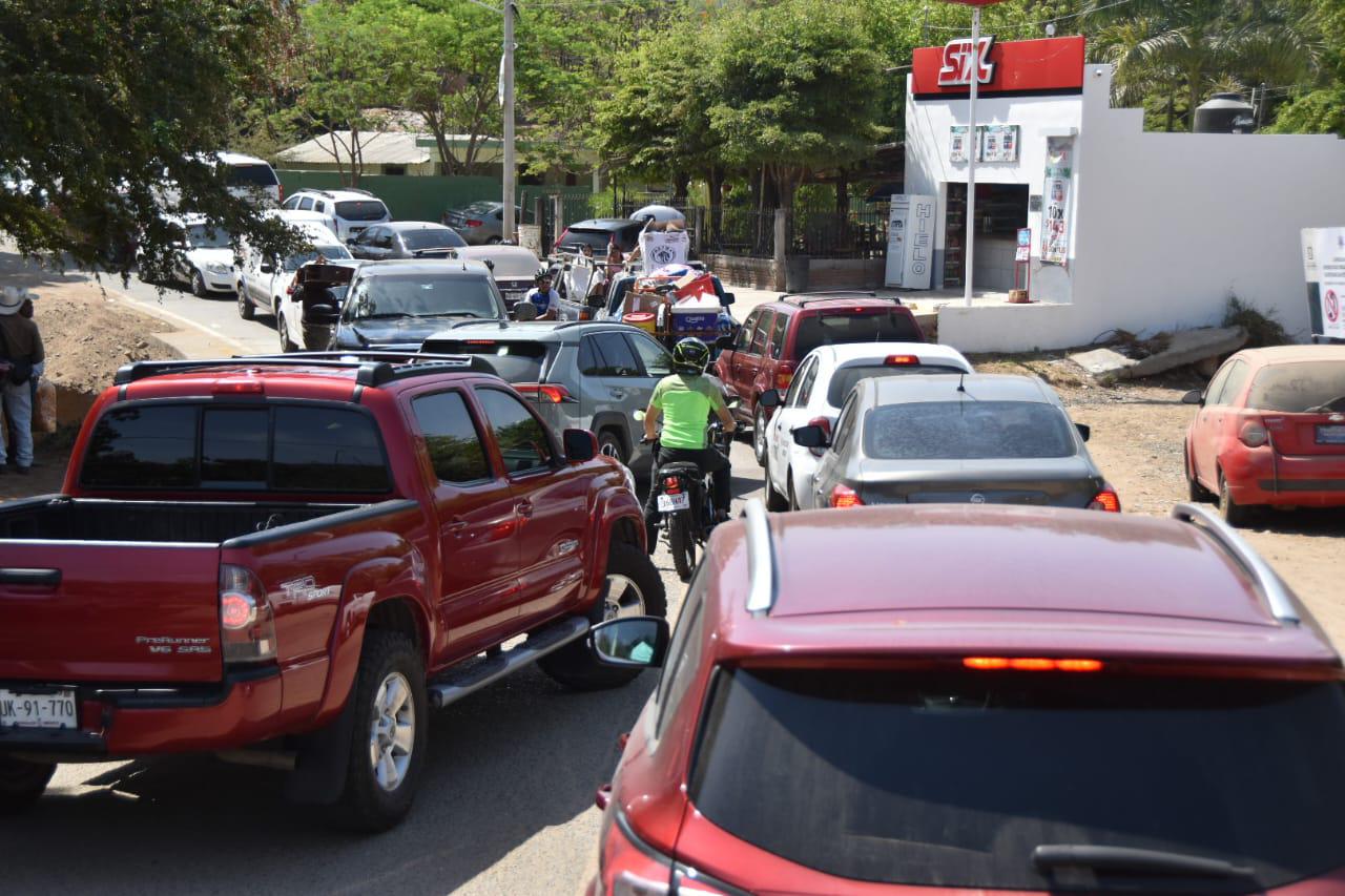 $!Sufre carretera Culiacán-Imala estragos del Festival del Globo