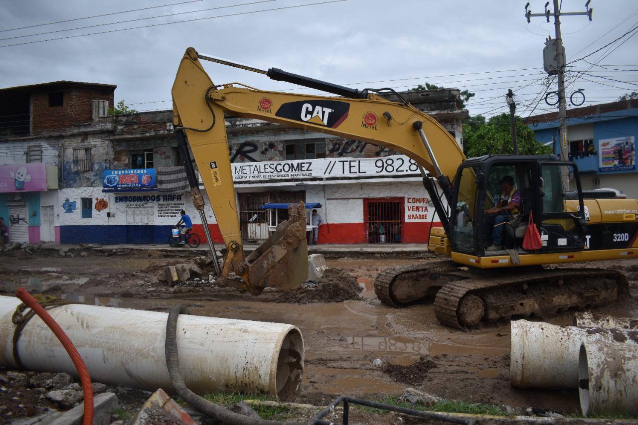 $!Jumapam llama a yardas a no comprar objetos robados en remodelación de la Avenida Gabriel Leyva