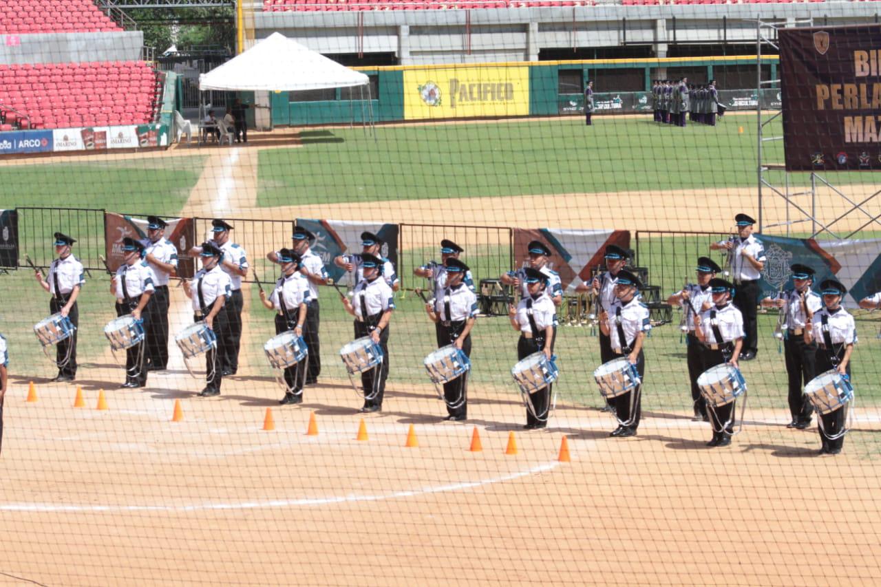 $!Regresa el Nacional de Escoltas de Bandera y Bandas de Guerra Perla del Pacífico