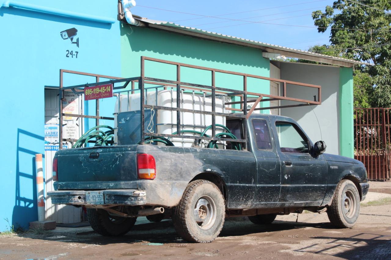 $!En Escuinapa florece negocio de venta de agua ante fallas de Jumapae