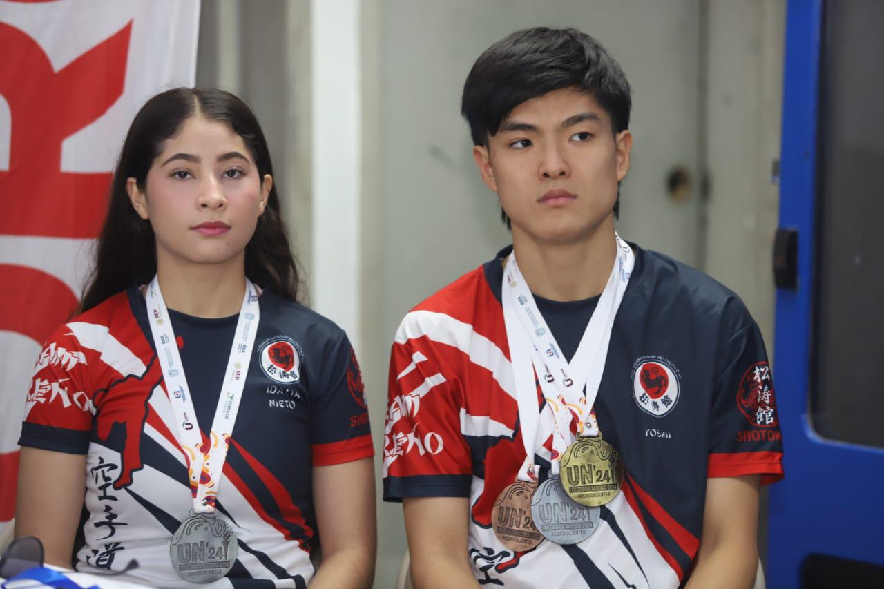 $!Resaltan medallistas nacionales importancia de Copa de Karate Noroeste en su formación