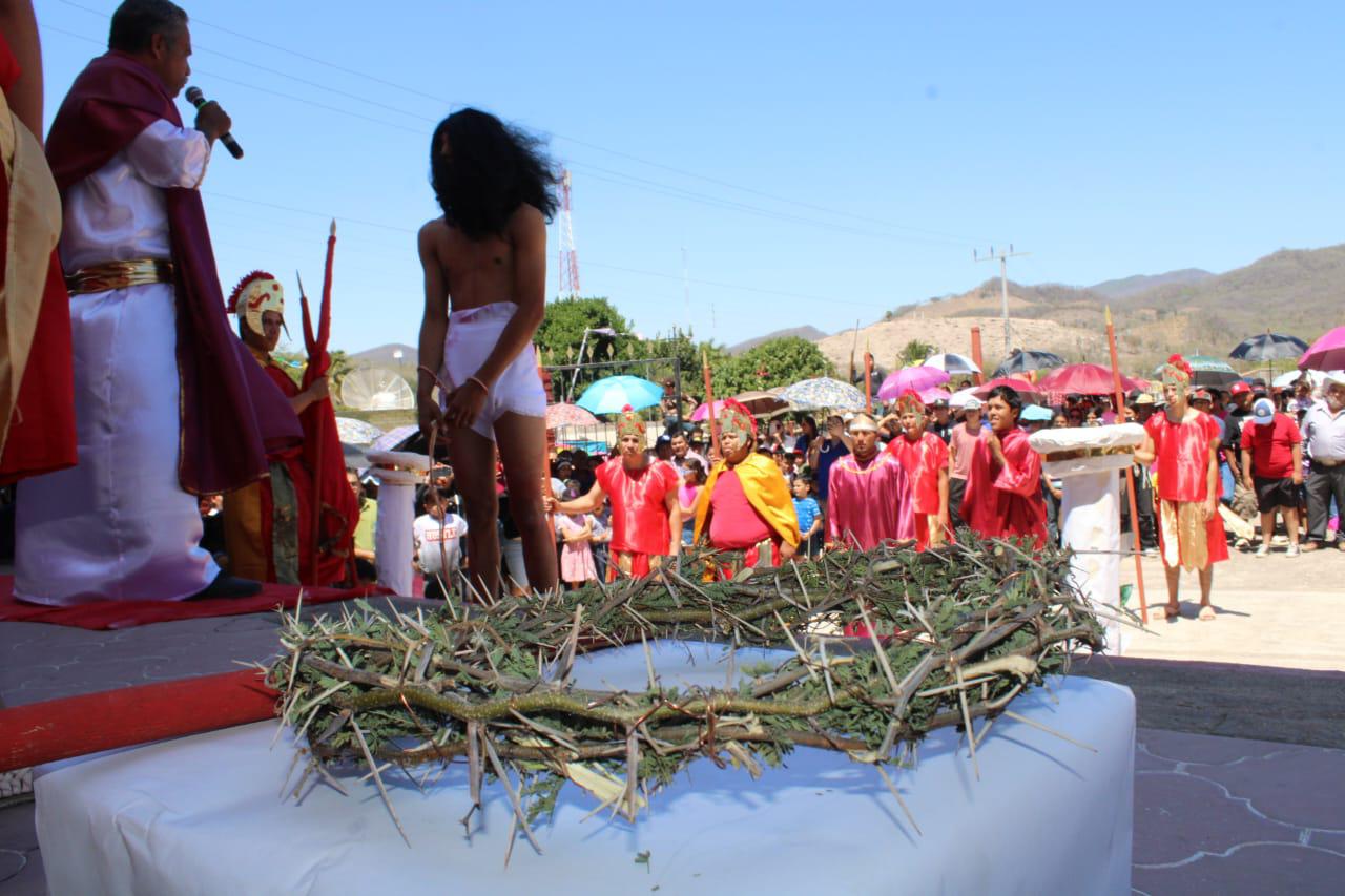 $!Se cumplen 322 años del tradicional Viacrucis de la comunidad indígena de Matatán