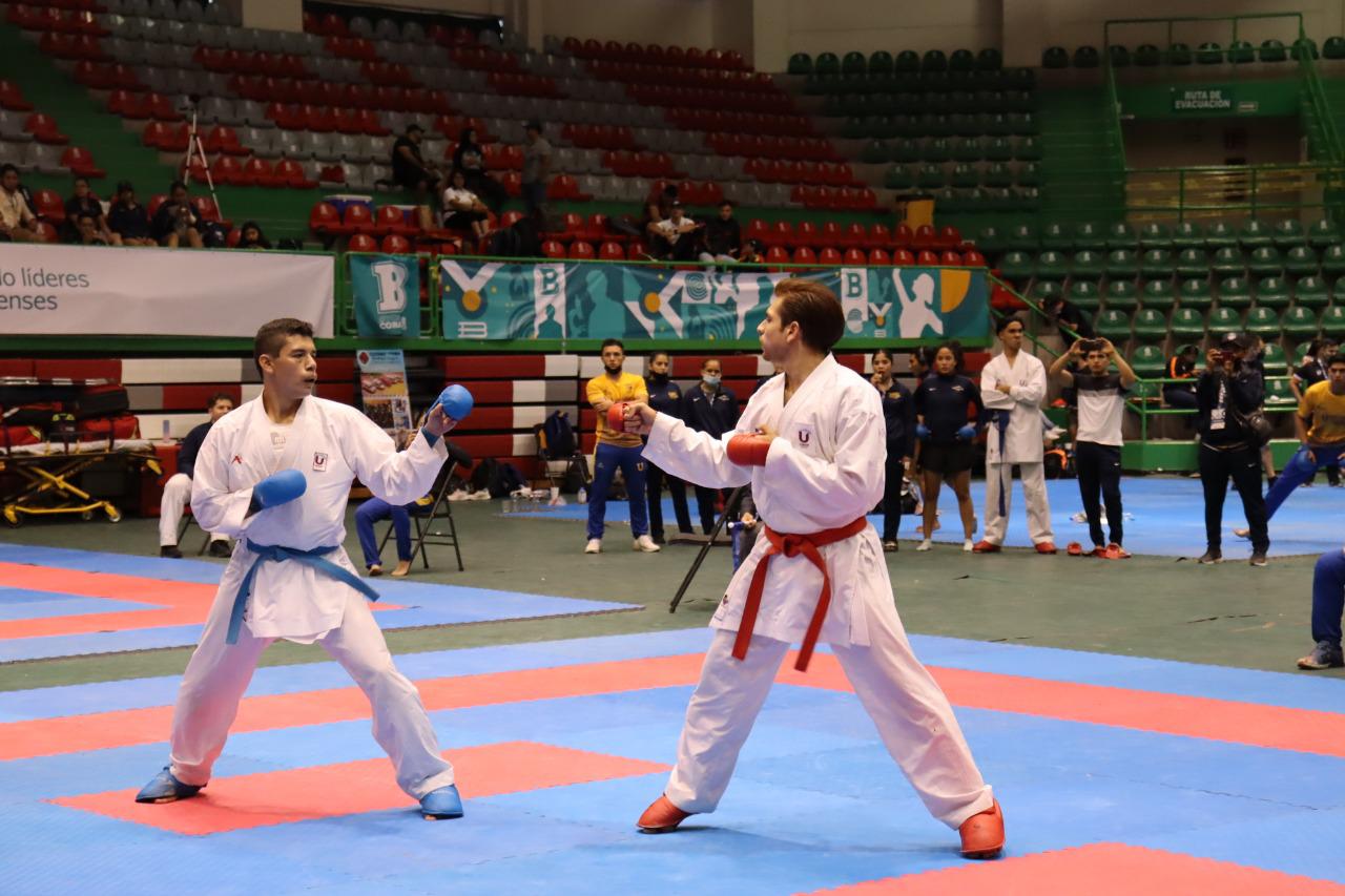 $!Jesús Moreno, de Mazatlán, gana oro para la UAS en karate de la Universiada Nacional