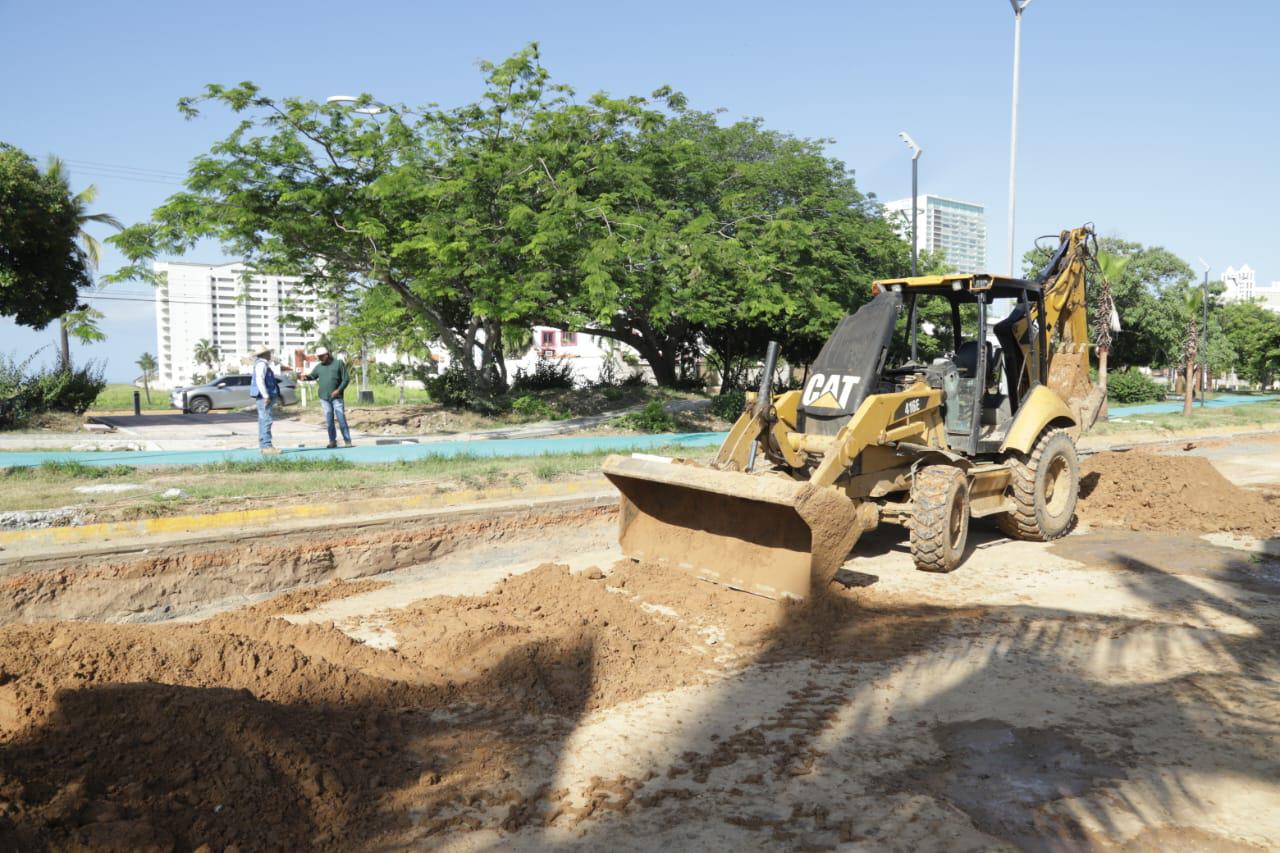 $!Construcción de colector Cerritos lleva 40% de avance: Alcalde de Mazatlán