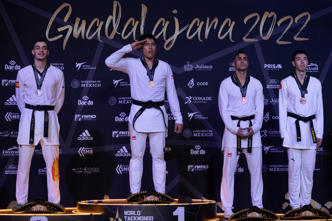 $!Carlos Sansores da a México su tercer oro en Mundial de Taekwondo