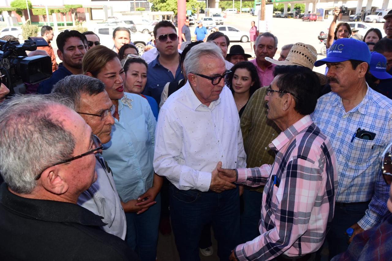 $!Rocha Moya aplaude lucha de habitantes de Juan José Ríos por convertirlo en municipio