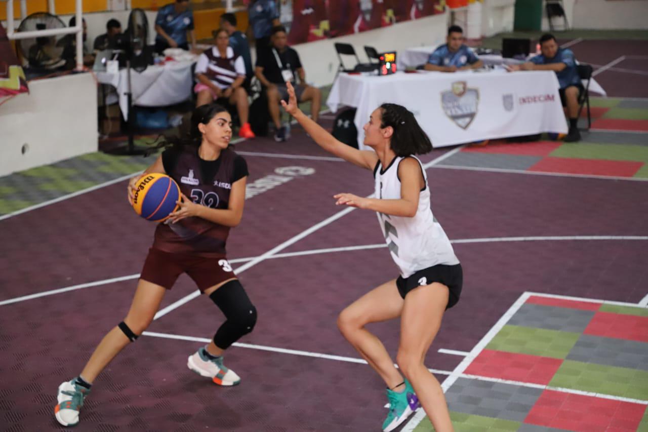 $!Mal día para Sinaloa en basquetbol 3X3 de los Nacionales Conade