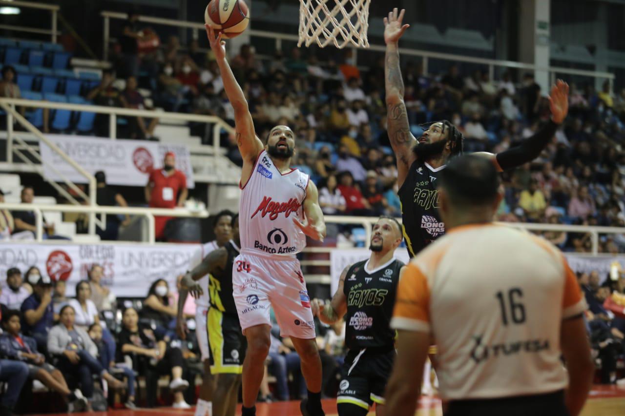 $!Venados Basketball remonta y apaga a Rayos en el Lobo Dome